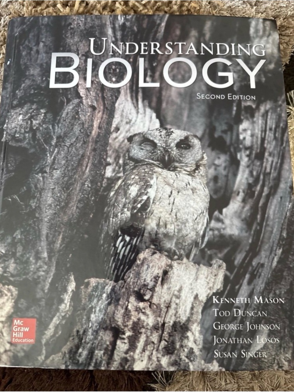 Understanding Biology Second Edition - Gray Owl Cover NEW